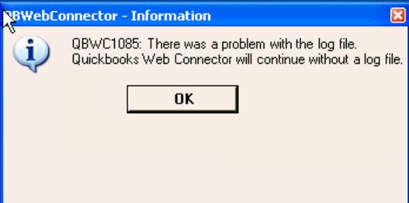 How to Fix Web Connector Error QBWC1085 in QuickBooks 2 Error QBWC1085