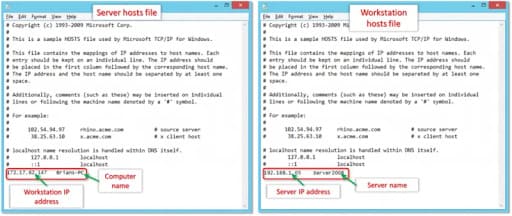 Add Server to Windows Hosts File