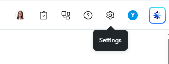 QuickBooks Online Gear icon