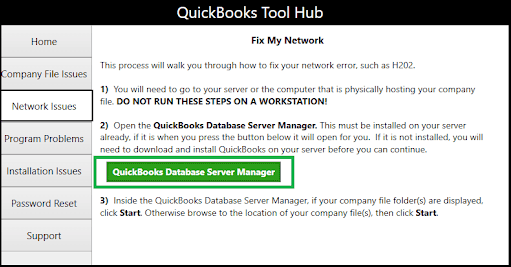 QuickBooks Error 6147, 0: Fix Company File Access 5 QuickBooks Database Server Manager