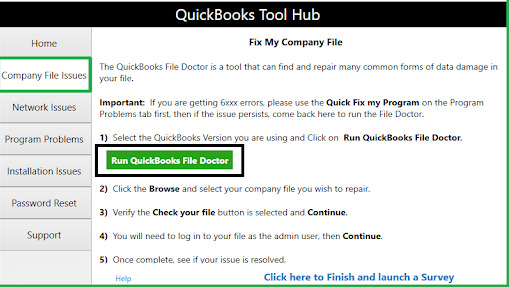 QuickBooks Error 6147, 0: Fix Company File Access 2 Run QuickBooks File Doctor